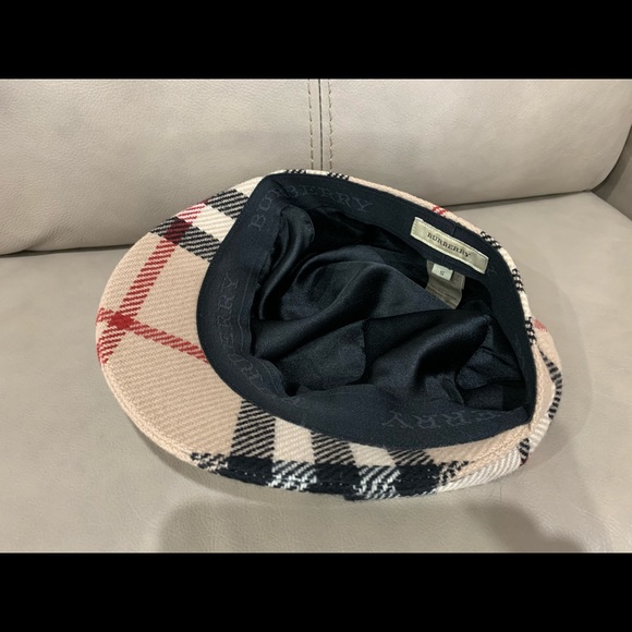 Burberry check hat/cap - Picture 3 of 8